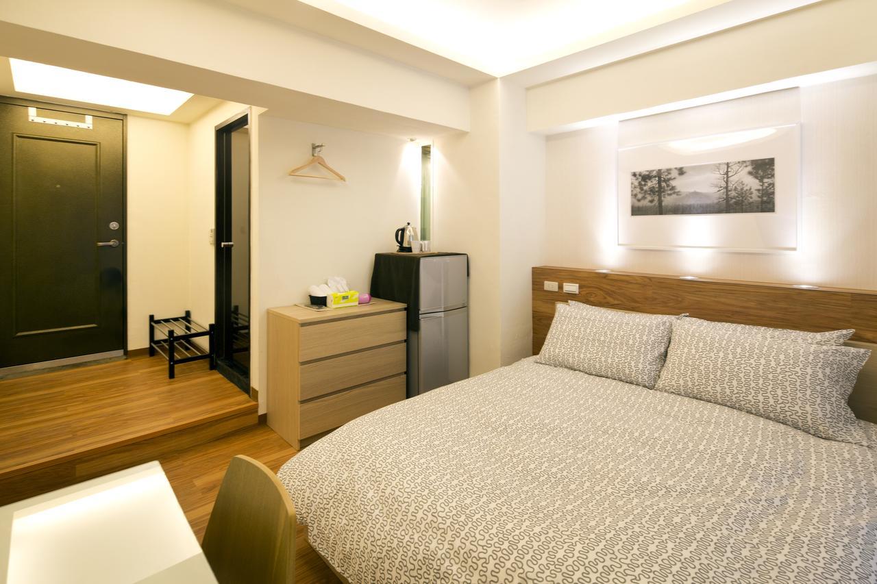 Linsen Loft Aparthotel Taipei Bagian luar foto